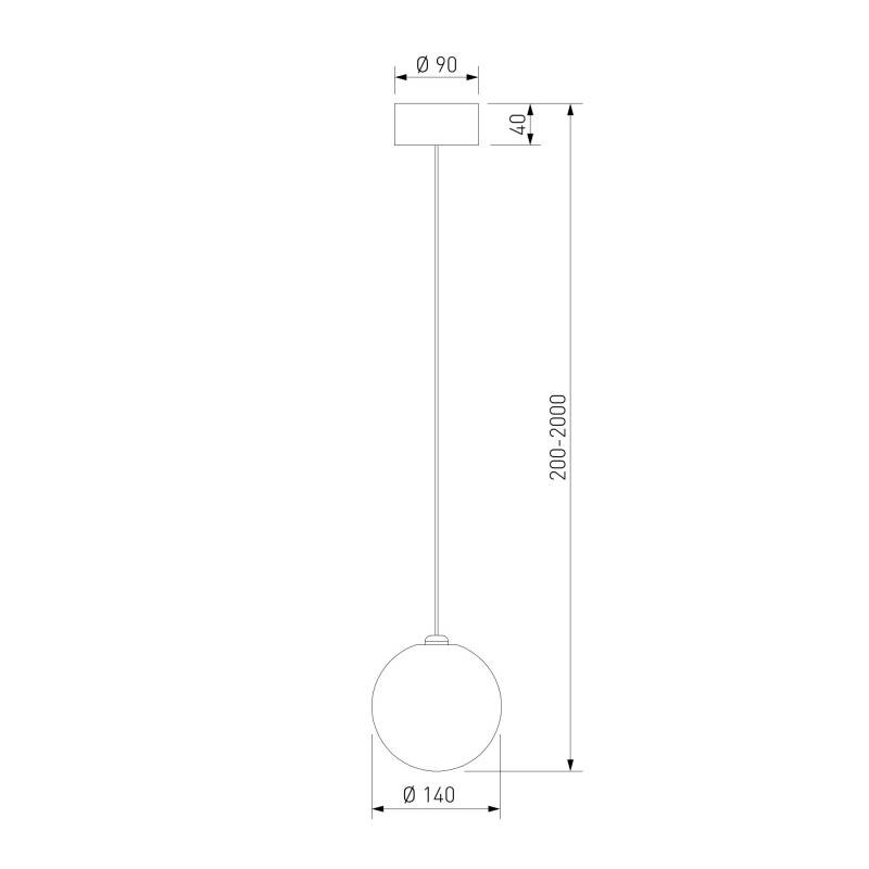 Подвесной светильник Bogate's 1_101