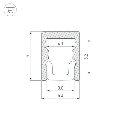 Профиль Arlight 036399