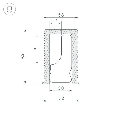 Профиль Arlight 044082
