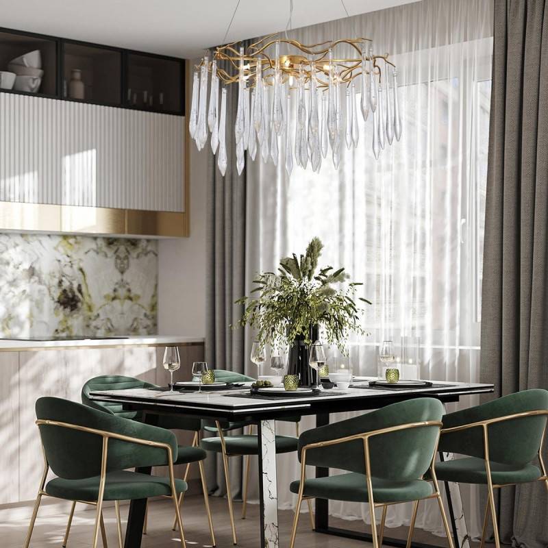 Подвесная люстра MODELUX MS.2102.800 GD