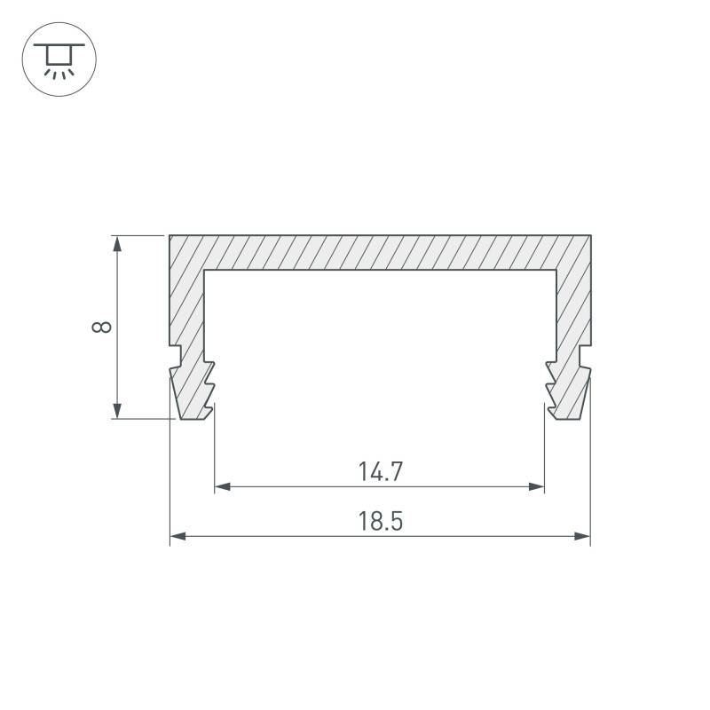 Профиль Arlight 027088