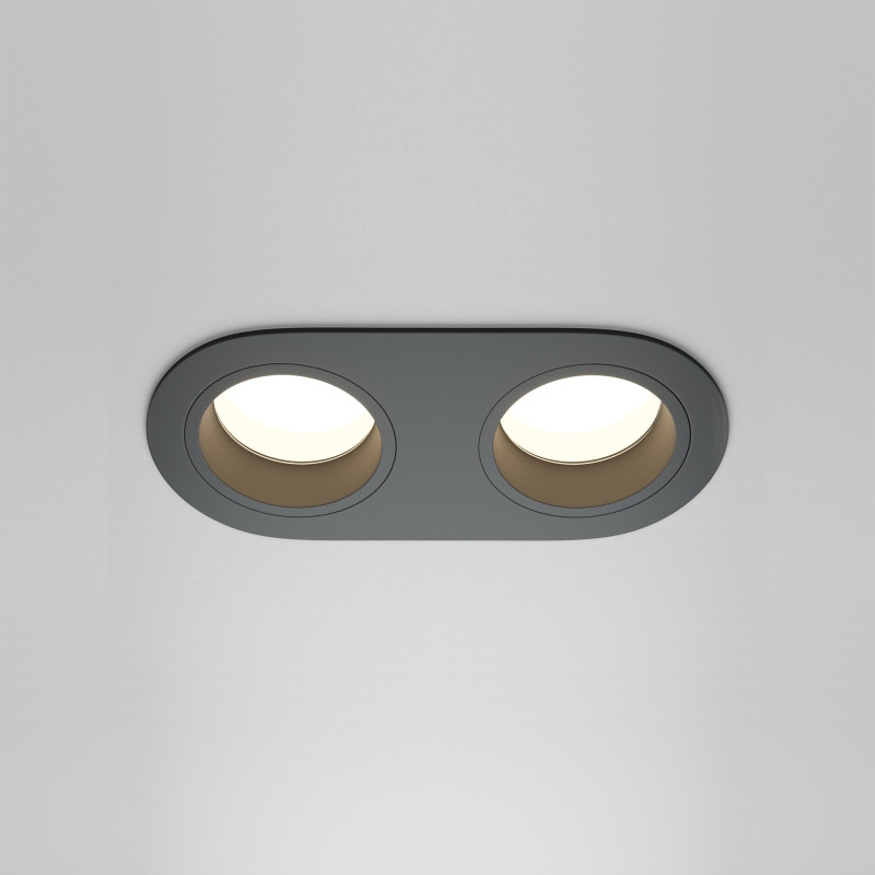 Встраиваемый светильник Maytoni Technical DL126-02-GU10-B