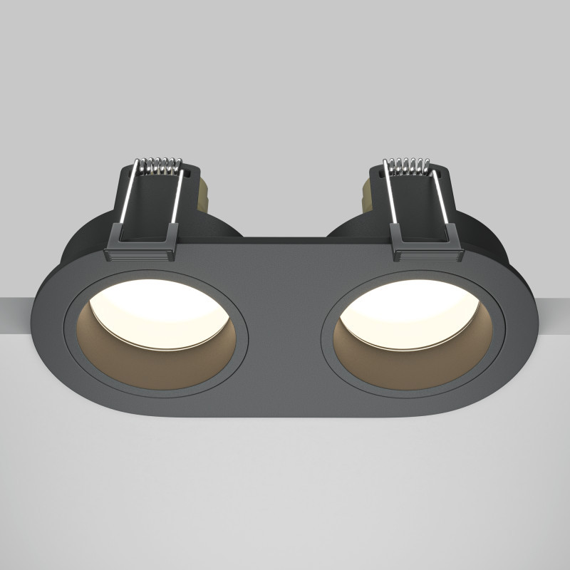 Встраиваемый светильник Maytoni Technical DL126-02-GU10-B