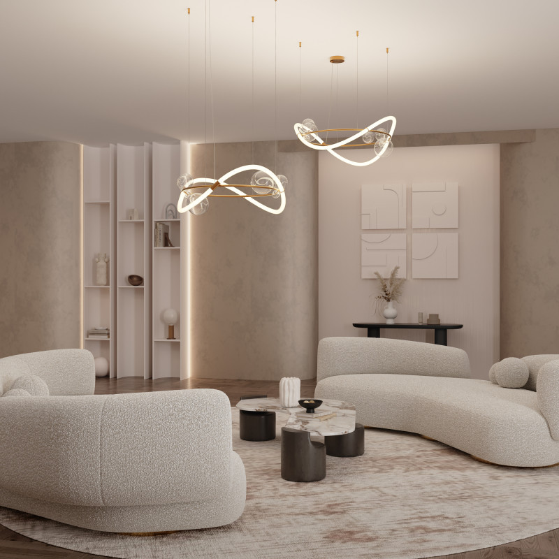 Подвесная люстра Maytoni MOD289PL-L53BS3K