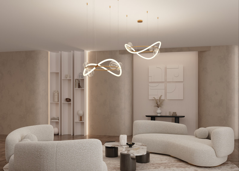 Подвесная люстра Maytoni MOD289PL-L53BS3K