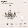 Подвесная люстра Maytoni RC247-PL-10-R