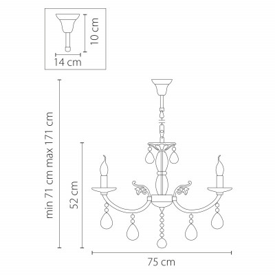 Подвесная люстра Lightstar 694081