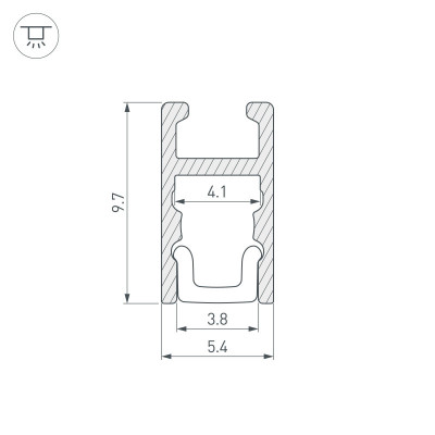 Профиль Arlight 036385