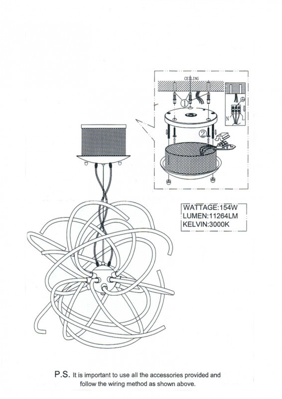 Подвесная люстра Lightstar 748152