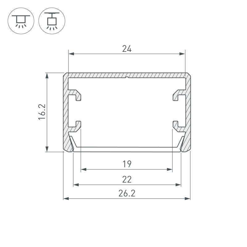 Профиль Arlight 044807