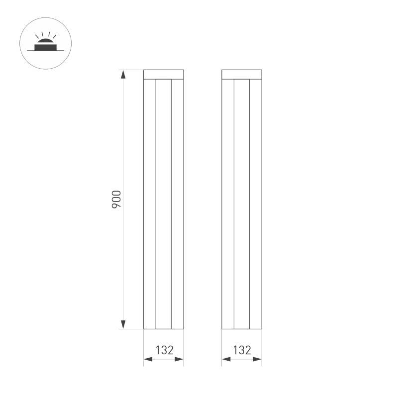 Садово-парковый светильник Arlight 050733