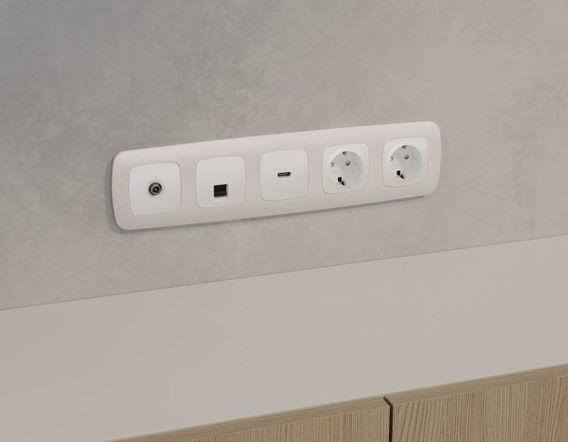 Розетка Ambrella Volt MO132005