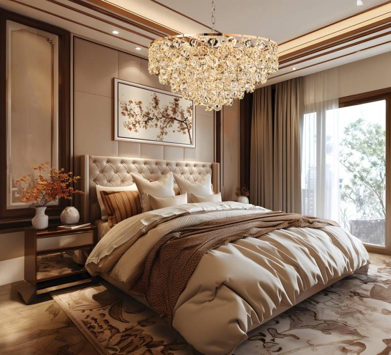 Подвесная люстра Fluorite FL1102-21P