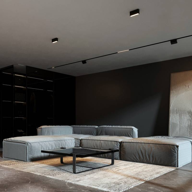 Накладной светильник Elektrostandard 25109/LED 10W 3000K черный