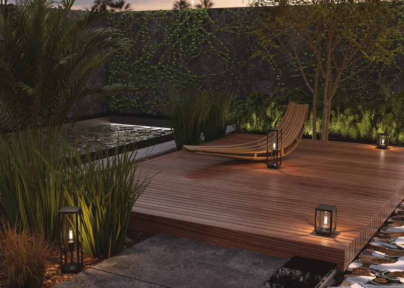 Садово-парковый светильник Maytoni O452FL-01GF1