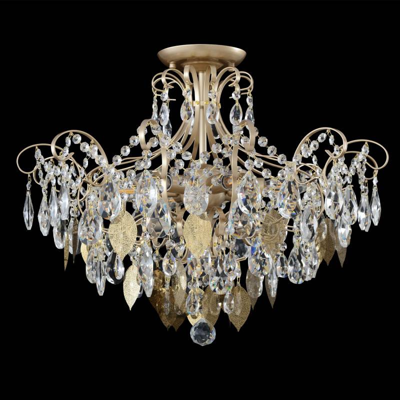 Накладная люстра Crystal Lux ESMIRALDA PL6 GOLD