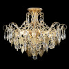 Накладная люстра Crystal Lux ESMIRALDA PL6 GOLD