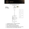 Подвесной светильник APLOYT APL.665.16.17