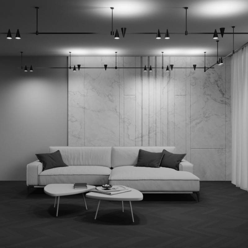 Светильник на шине Maytoni Technical TR146-1-5W3K-B