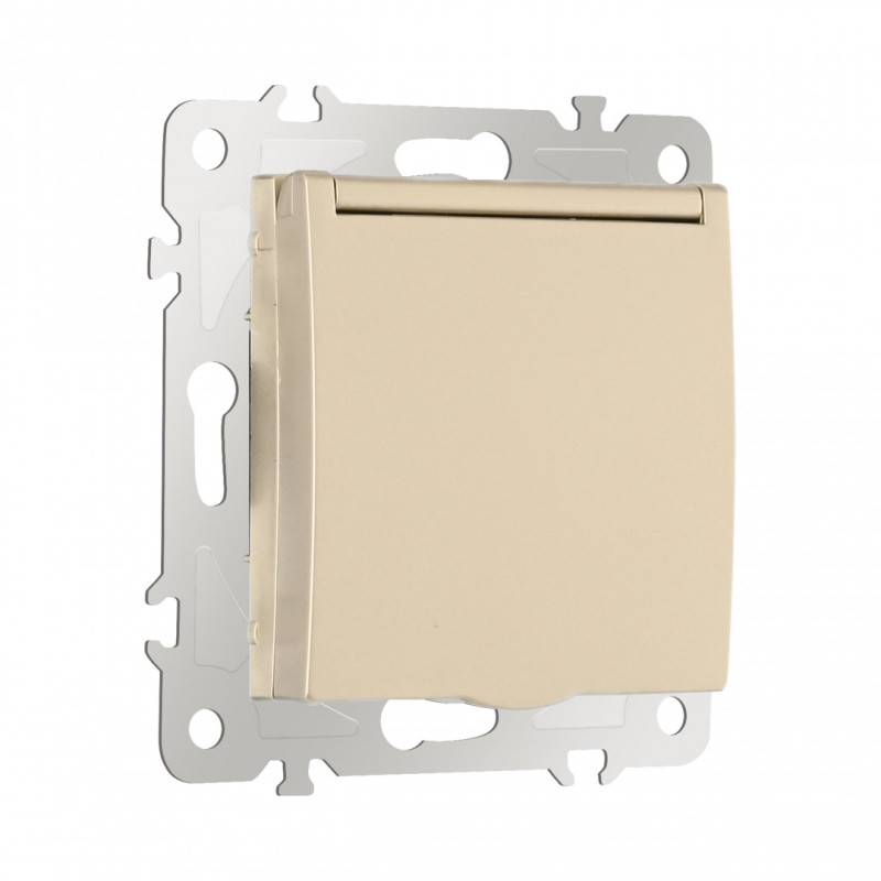 Розетка Arte Milano 206.41-1.shampan