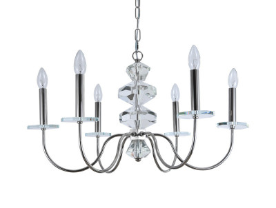 Подвесная люстра Newport 3876/С nickel