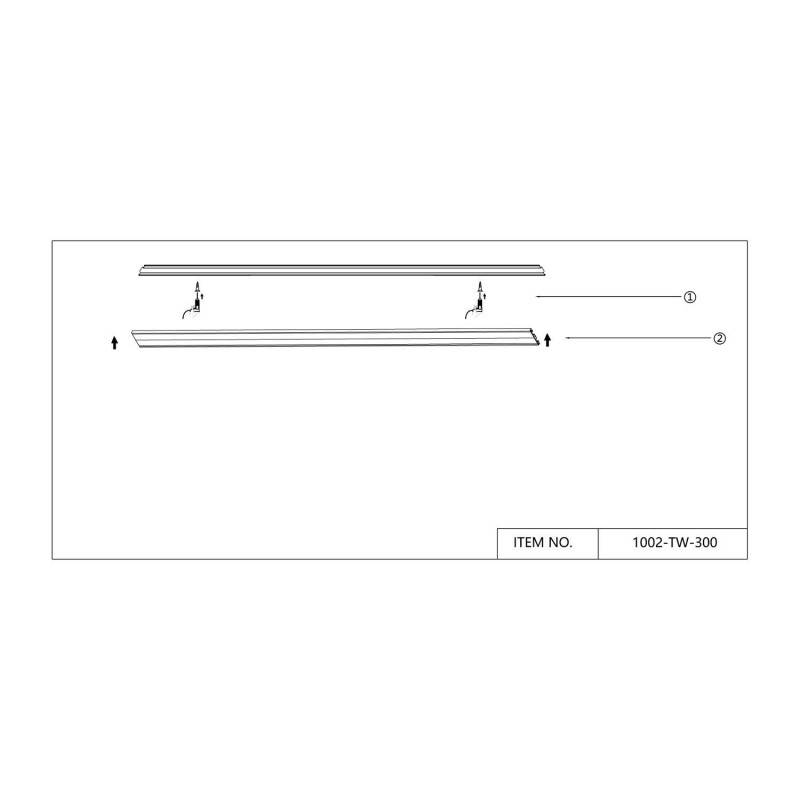 Шинопровод Favourite 1002-TW-300