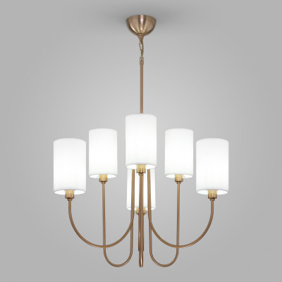 Подвесная люстра Eurosvet 60164/6 латунь