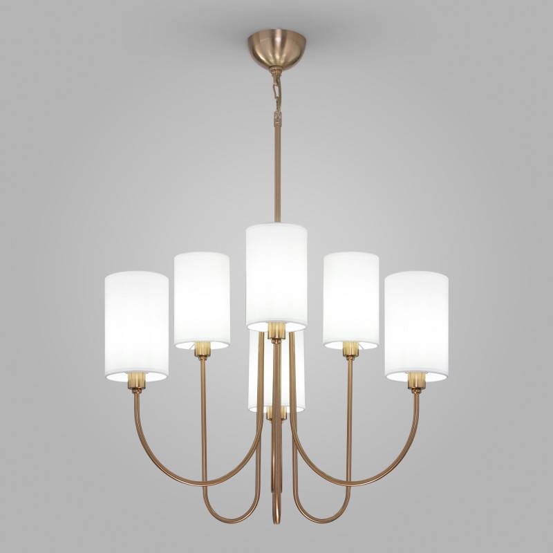 Подвесная люстра Eurosvet 60164/6 латунь