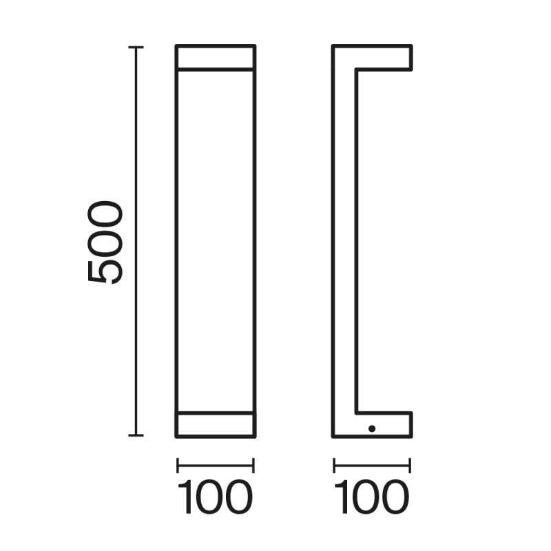Садово-парковый светильник Maytoni O013FL-L9B