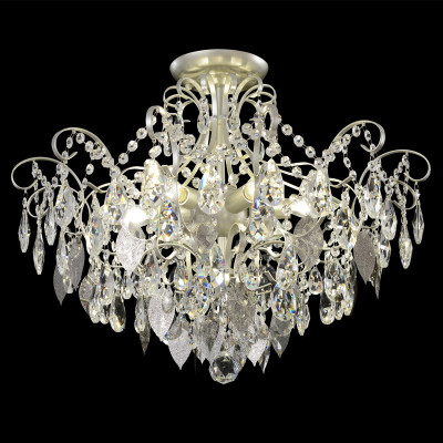 Накладная люстра Crystal Lux ESMIRALDA PL6 SILVER