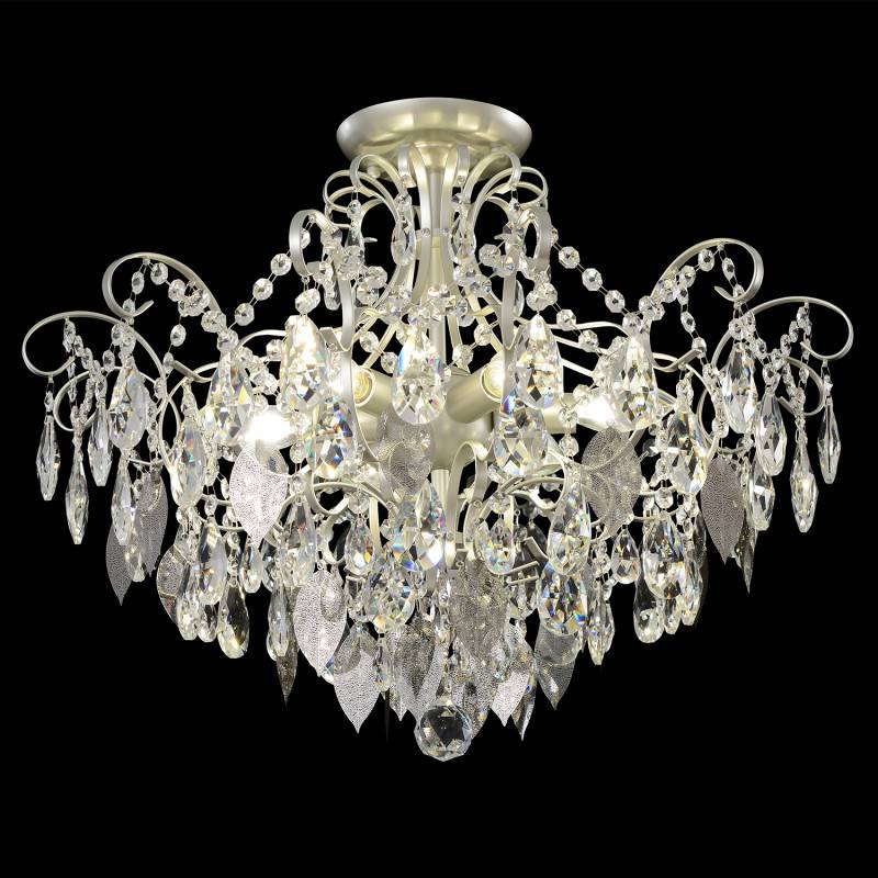 Накладная люстра Crystal Lux ESMIRALDA PL6 SILVER