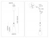 Подвесной светильник Ambrella Light LH53301