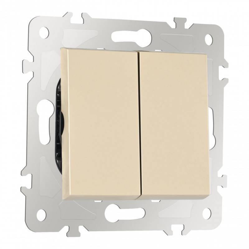 Выключатель Arte Milano 203.32-2.shampan