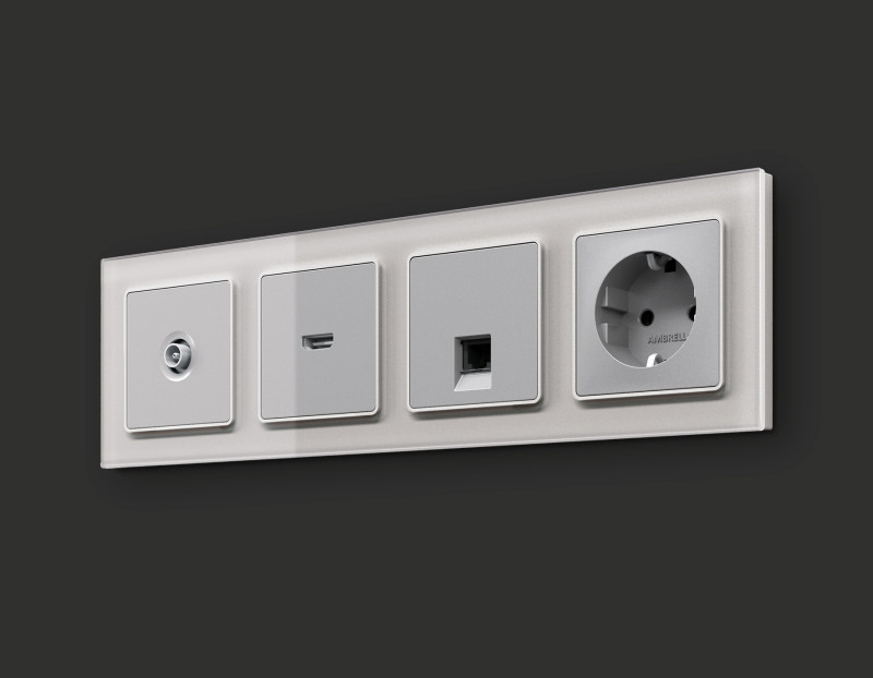 Розетка Ambrella Volt MA412030