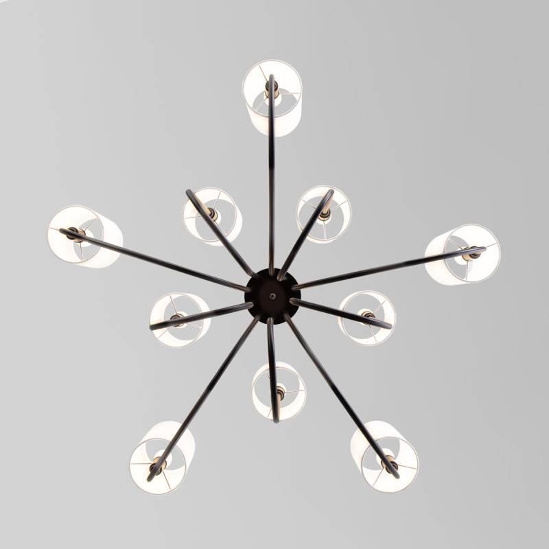 Подвесная люстра Eurosvet 60164/10 черный