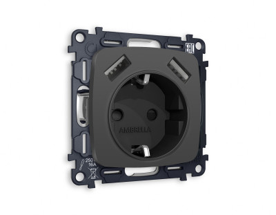 Розетка Ambrella Volt MO909010