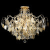 Накладная люстра Crystal Lux ESMIRALDA PL9 GOLD