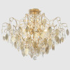 Накладная люстра Crystal Lux ESMIRALDA PL9 GOLD