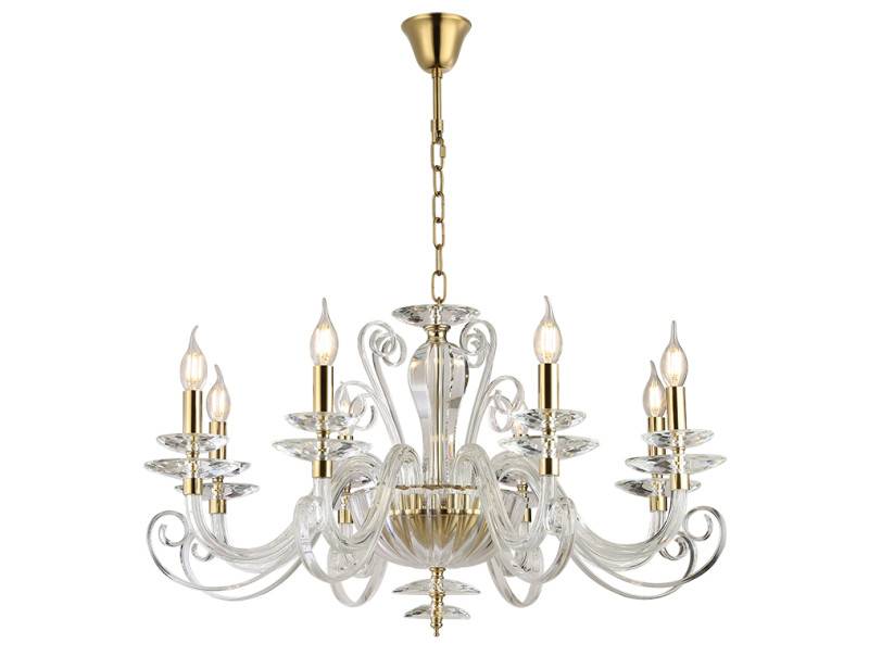 Подвесная люстра Newport 8578/C gold polished