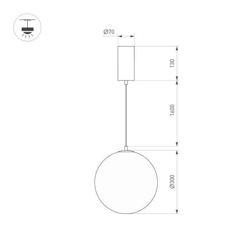 Подвесной светильник Arlight 061916