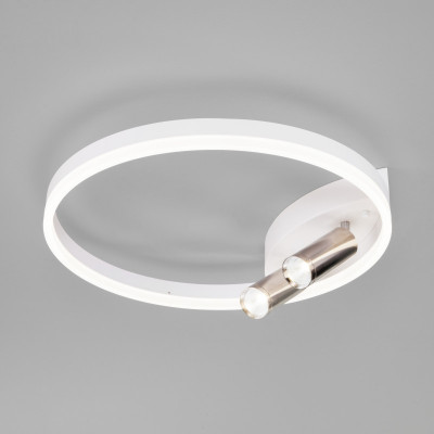 Накладной светильник Eurosvet 90247/3 белый/хром Smart