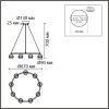 Подвесная люстра LUMION 8254/9