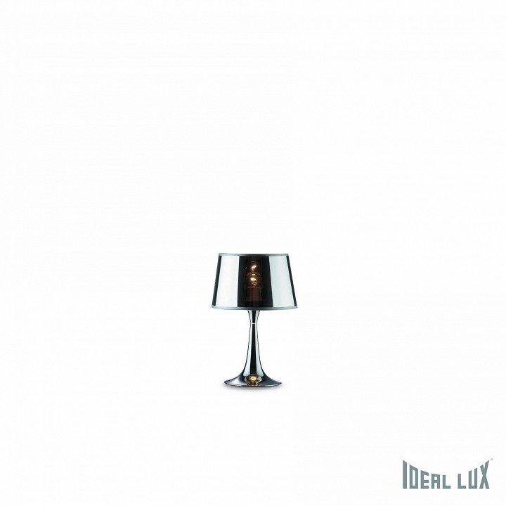 Настольная лампа декоративная Ideal Lux London LONDON CROMO TL1 SMALL