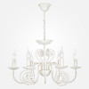 Подвесная люстра Eurosvet 60018/6 белый с золотом