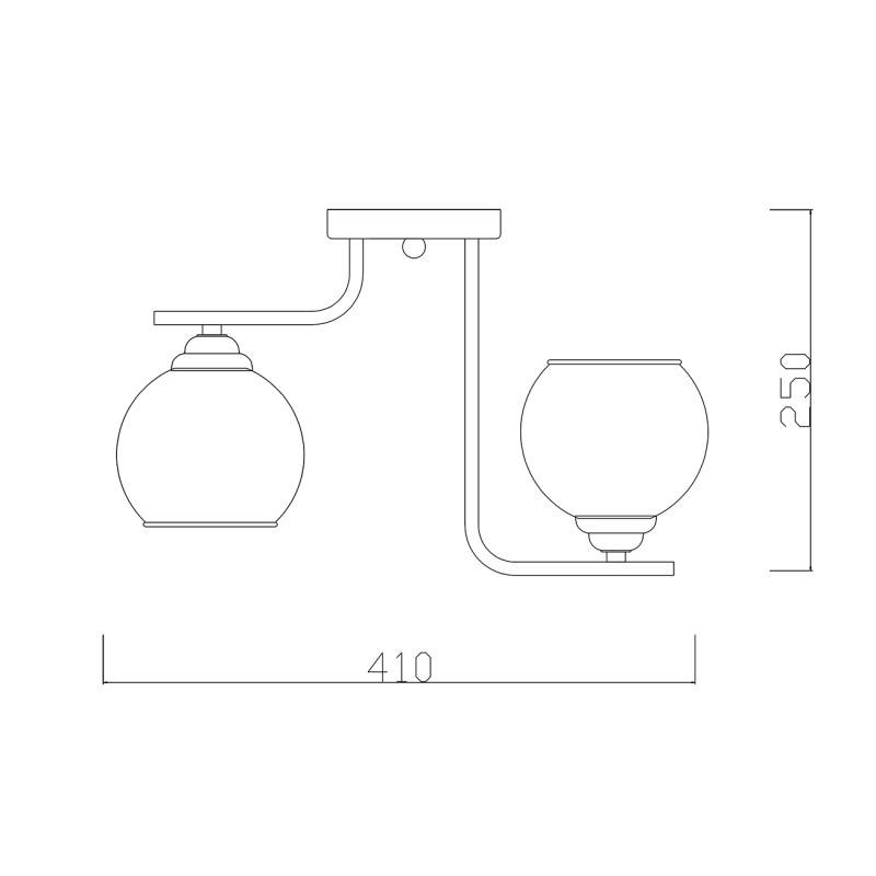 Накладной светильник Escada 1134/2