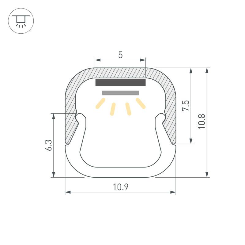 Профиль Arlight 061084