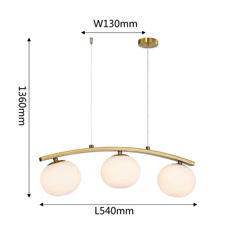 Подвесная люстра Favourite 4055-3P