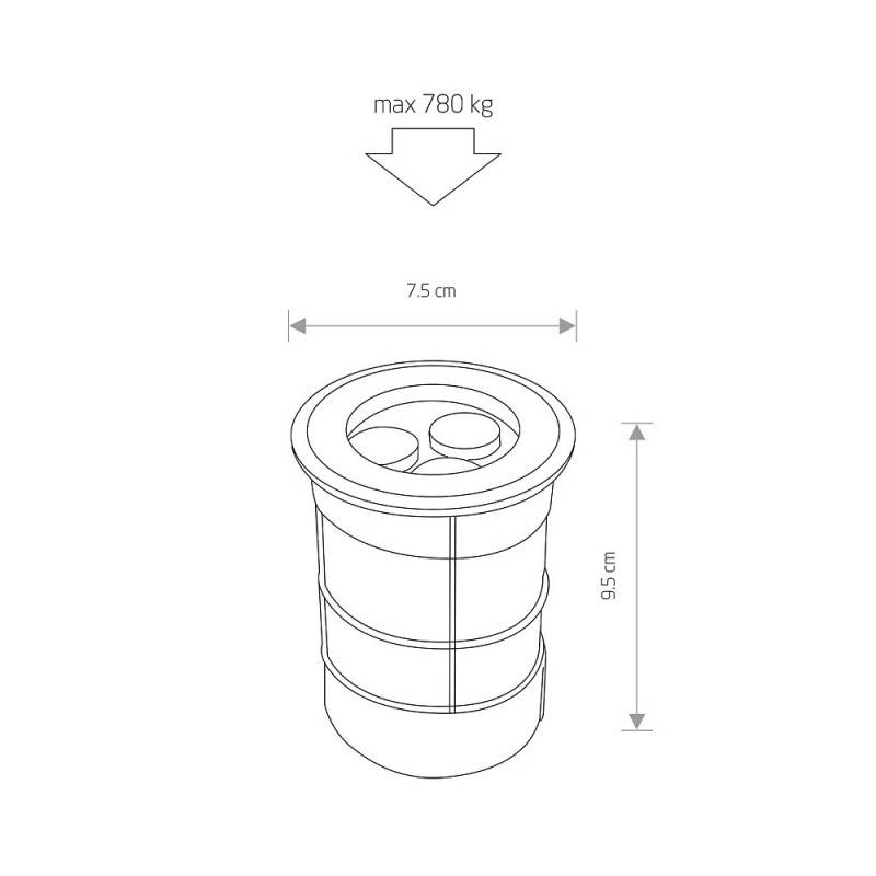 Тротуарный светильник Nowodvorski 9104