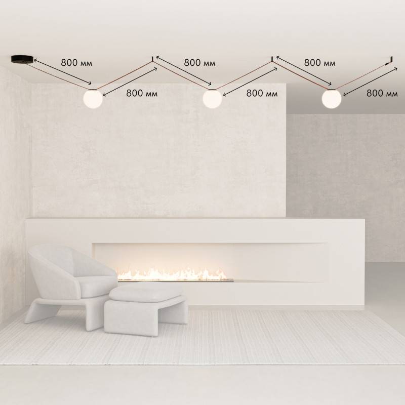 Трек-система Denkirs DK55SET24-01-BR