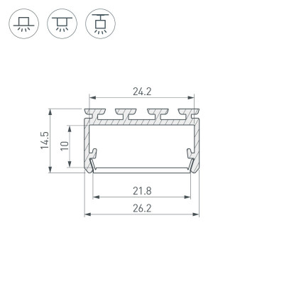 Профиль Arlight 044843